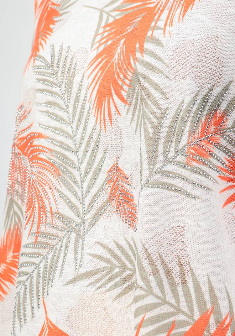 Футболка со стразами Нелли шир.  750, рис. 5