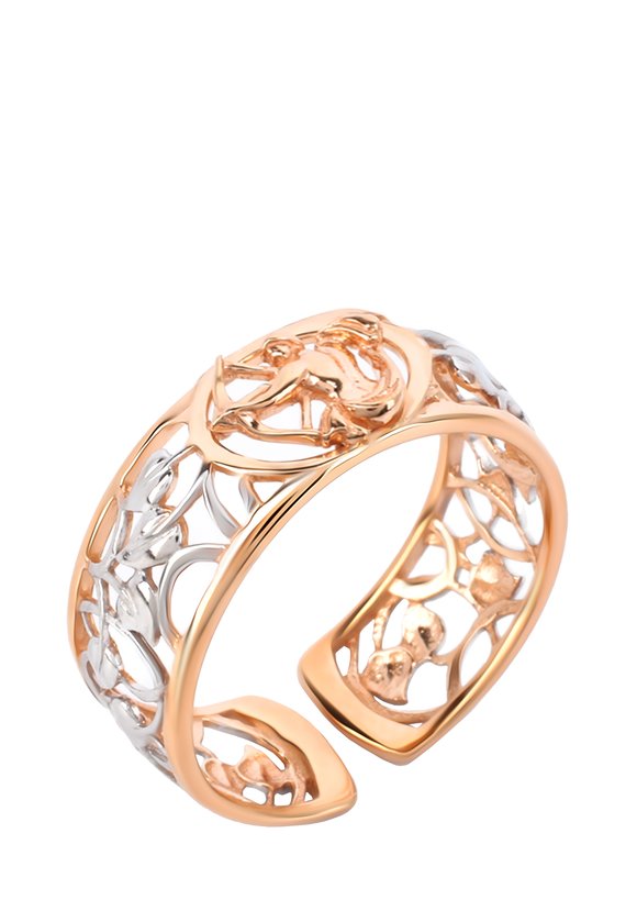 Серебряное кольцо, Знак Зодиака шир.  580, рис. 10