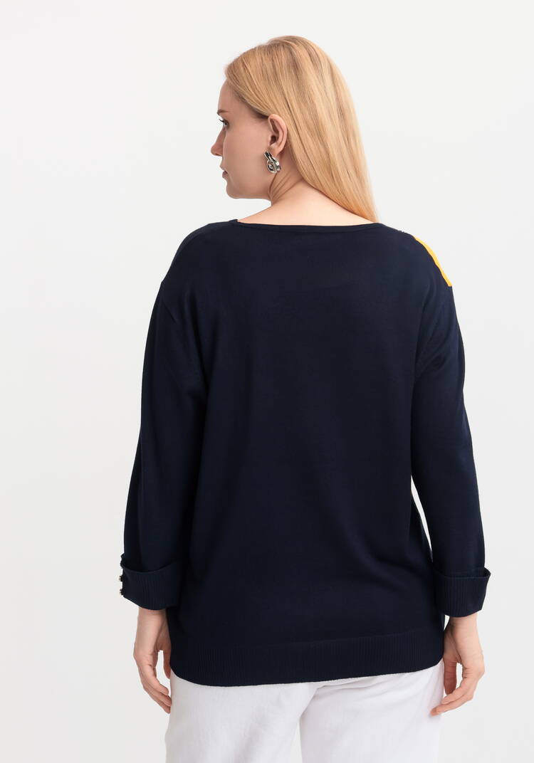 Джемпер Галактика на плечах шир.  750, рис. 24