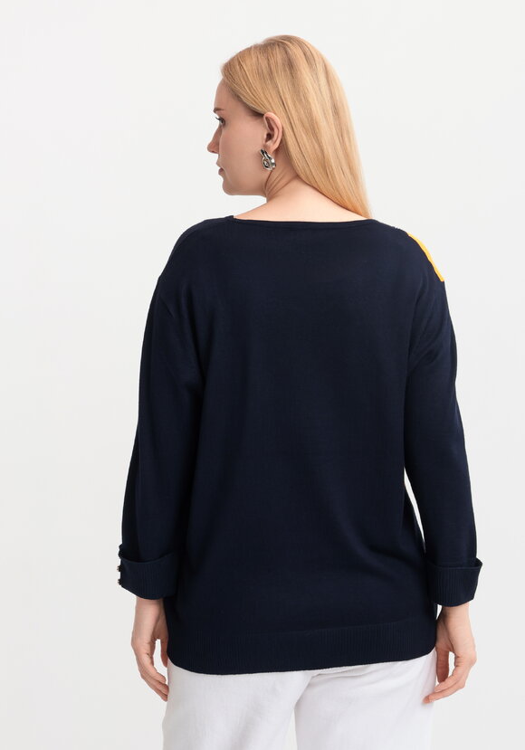 Джемпер Галактика на плечах шир.  580, рис. 24