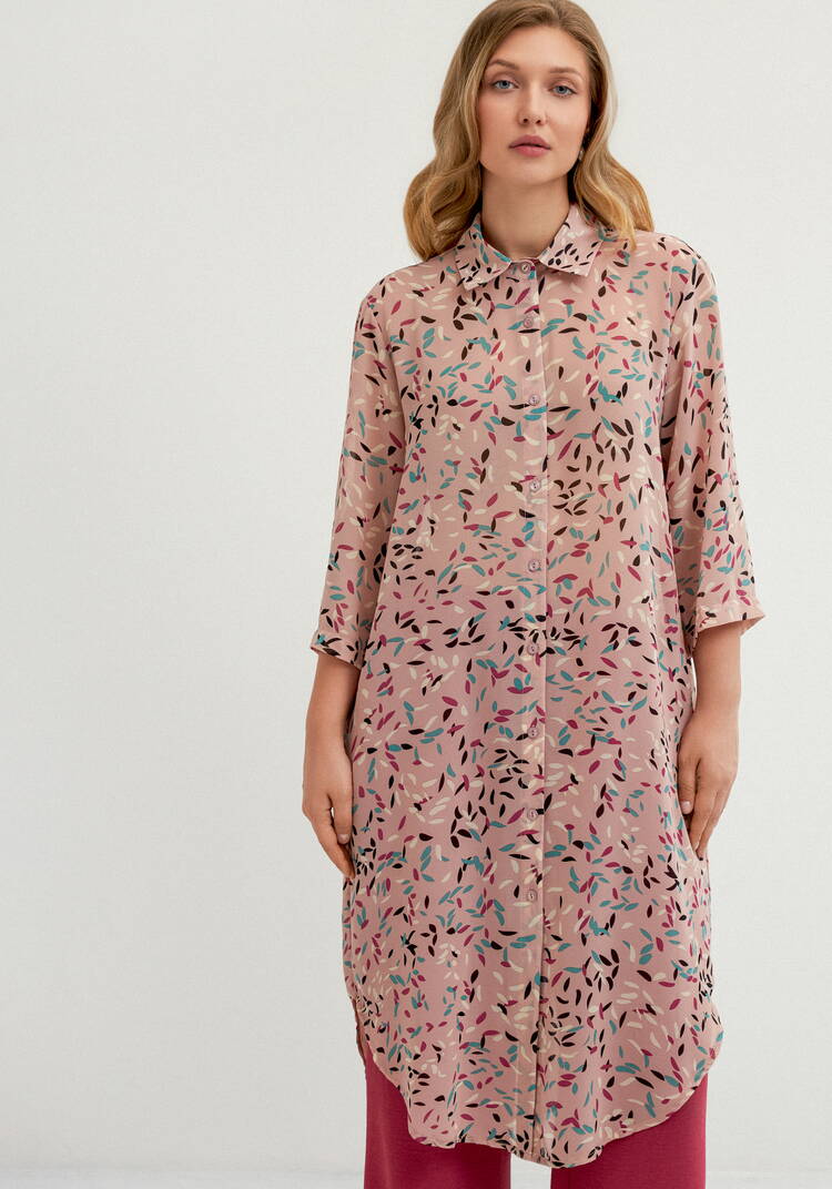 Рубашка с рукавом 7/8 и патами шир.  750, рис. 13