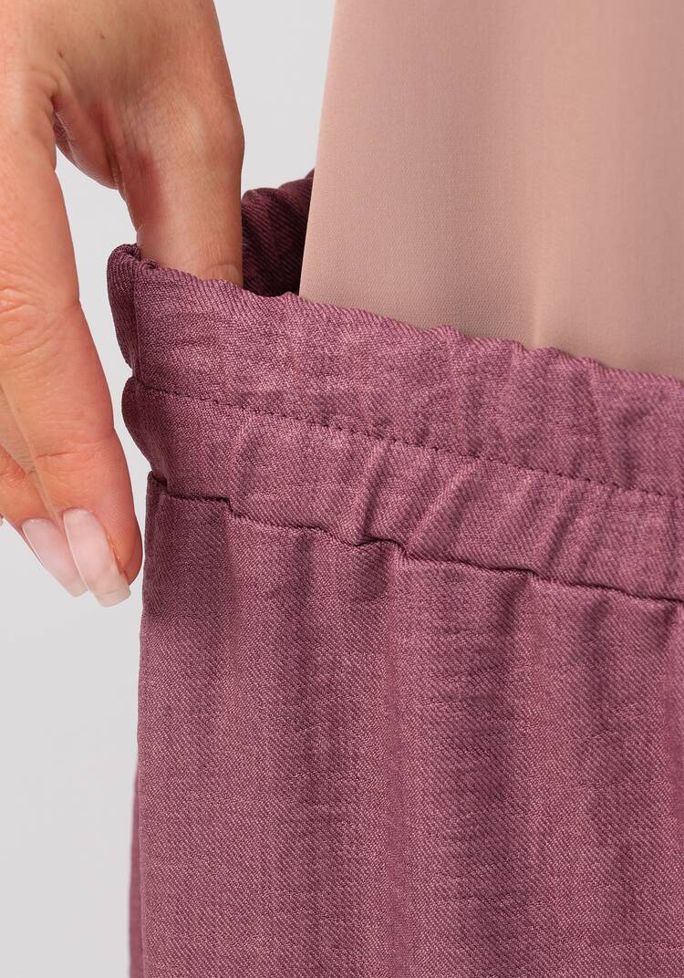 Брюки свободного кроя на резинке по поясу шир.  750, рис. 21