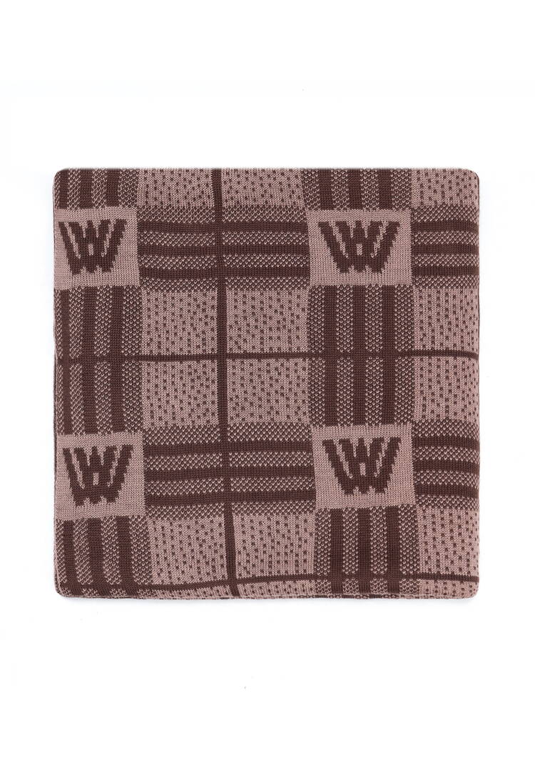 Палантин в клетку с монограммой шир.  750, рис. 3