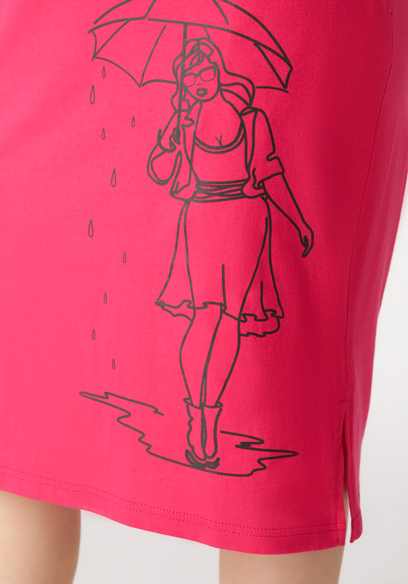Платье «Легкая прогулка» ZORY, размер 50, цвет красный - фото 4
