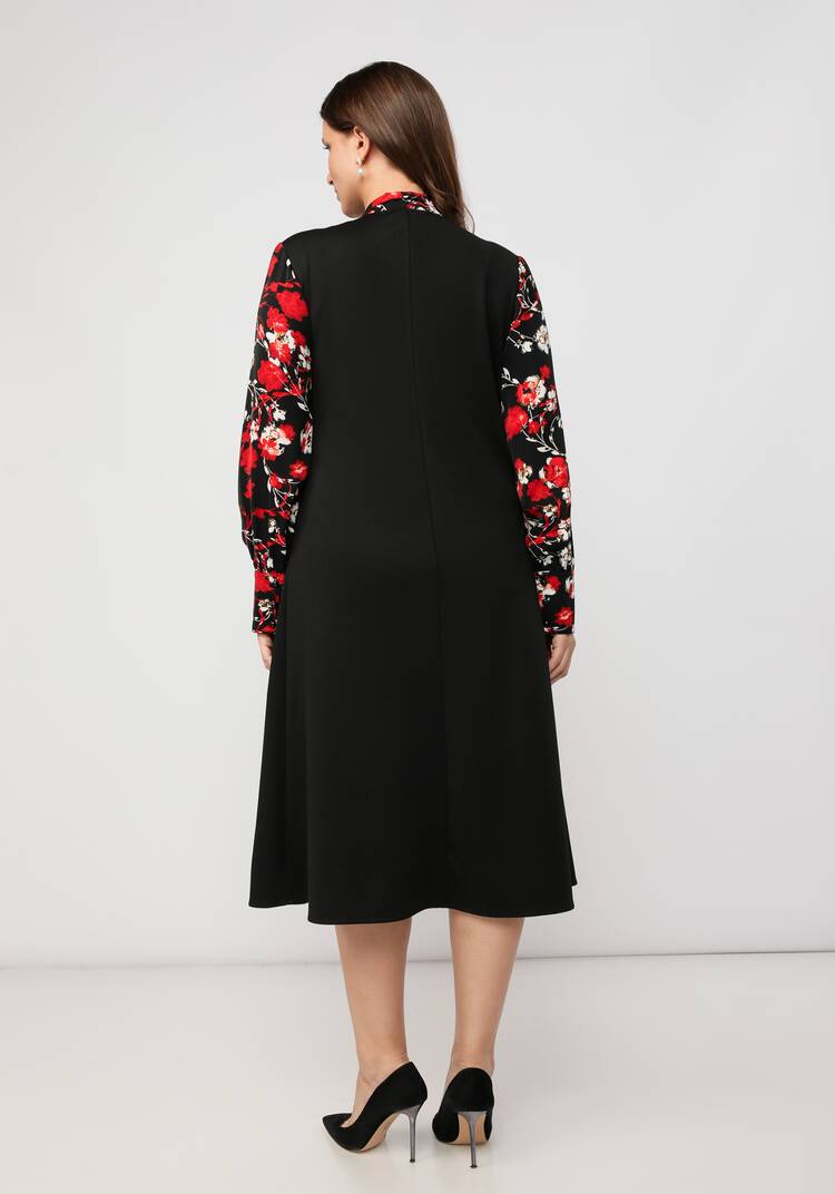 Платье с бантом Барбара шир.  750, рис. 3