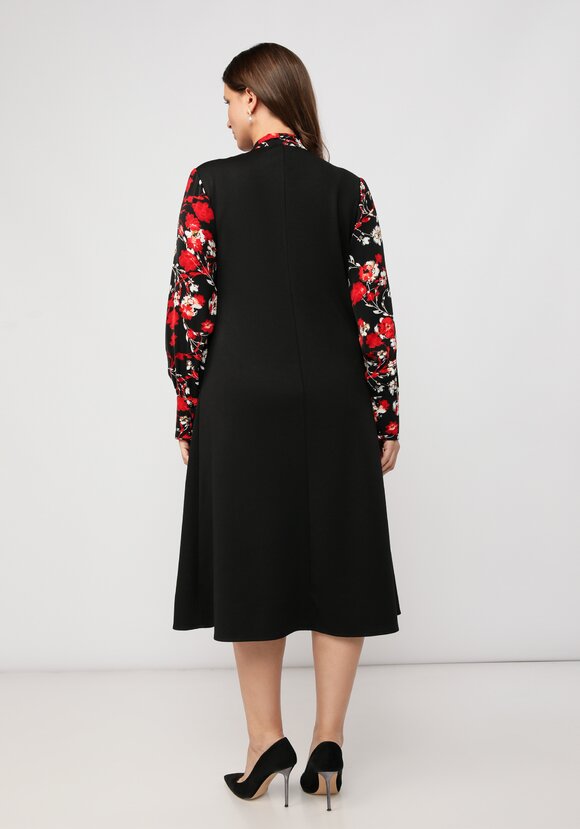 Платье с бантом Барбара шир.  580, рис. 3