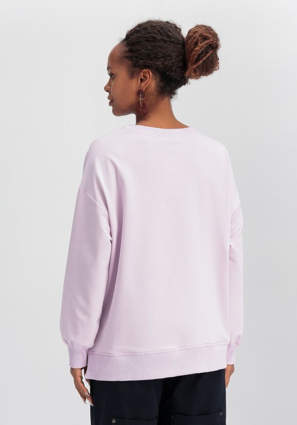 Свитшот свободного кроя с накладным карманом шир.  580, рис. 3