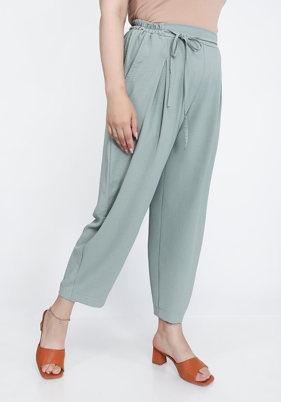 Брюки свободного кроя на эластичной ленте шир.  580, рис. 12