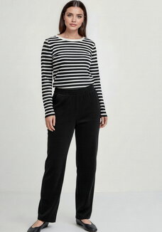 Брюки из микровельвета с начёсом