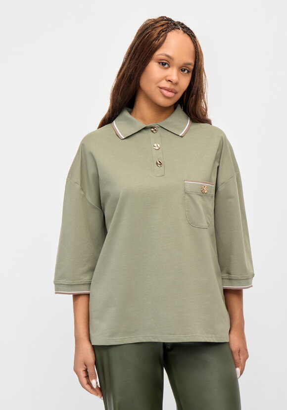 Футболка-поло с нагрудным карманом шир.  580, рис. 10