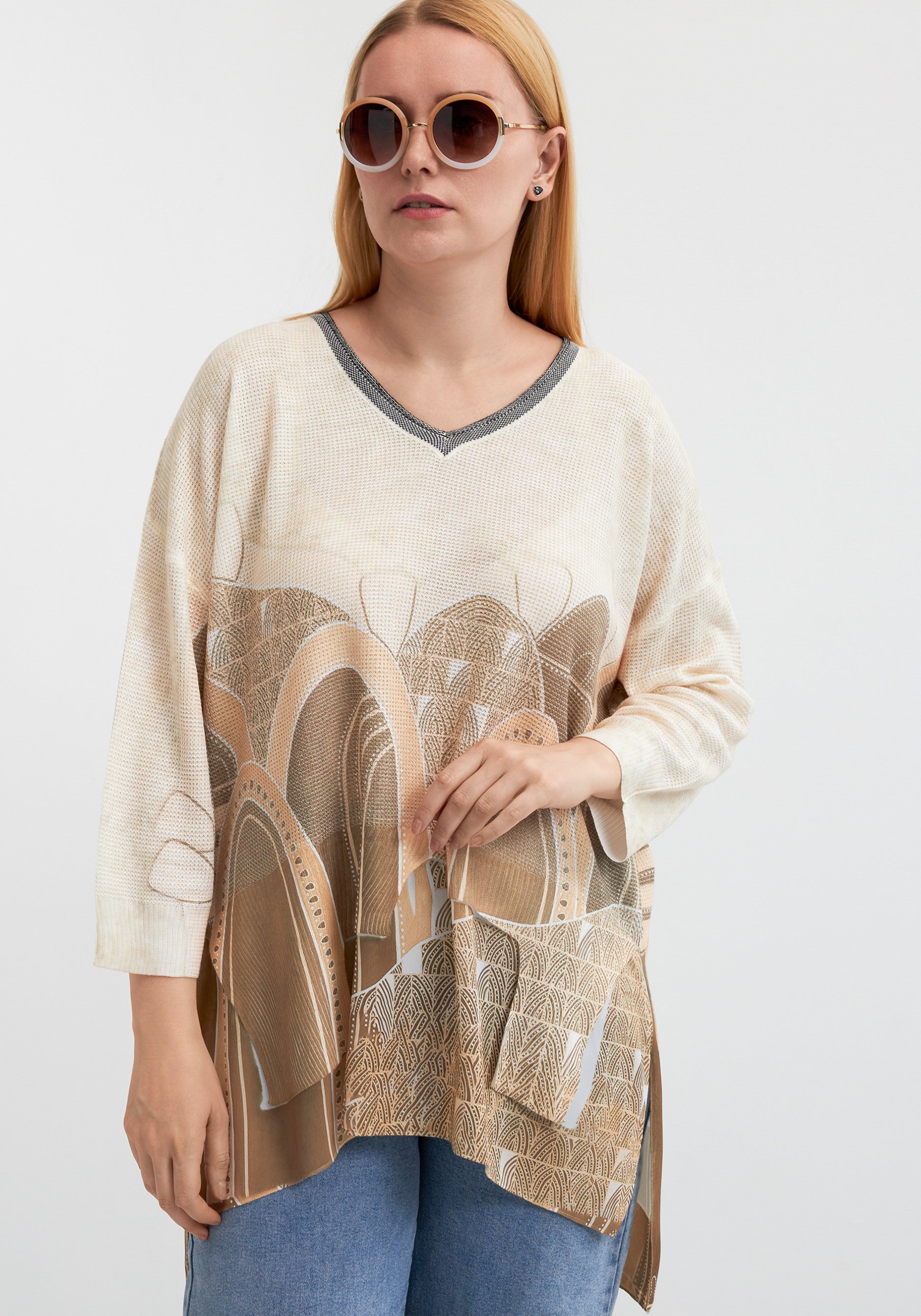 Блуза "Краски лета"