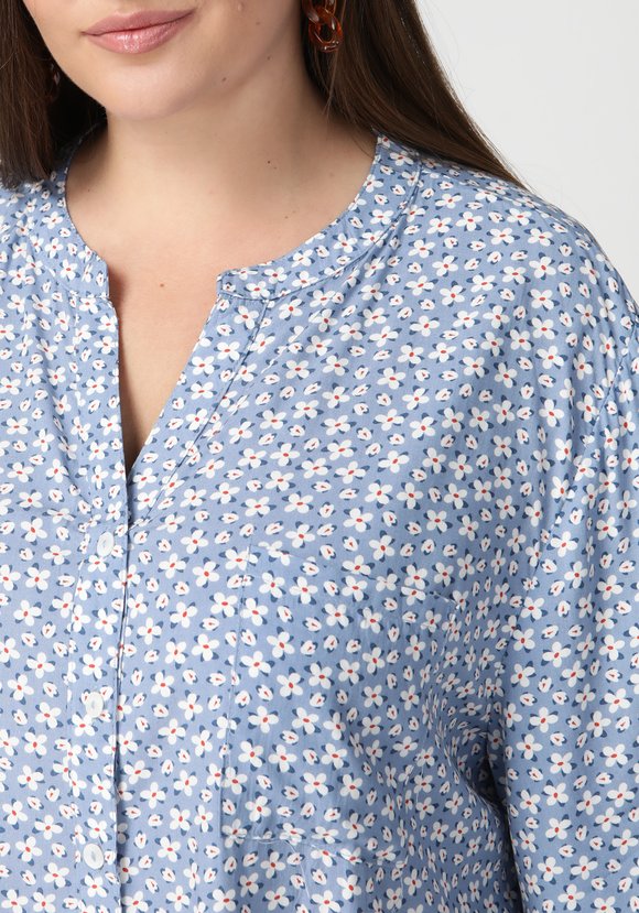 Блузка из вискозы Марина шир.  580, рис. 4