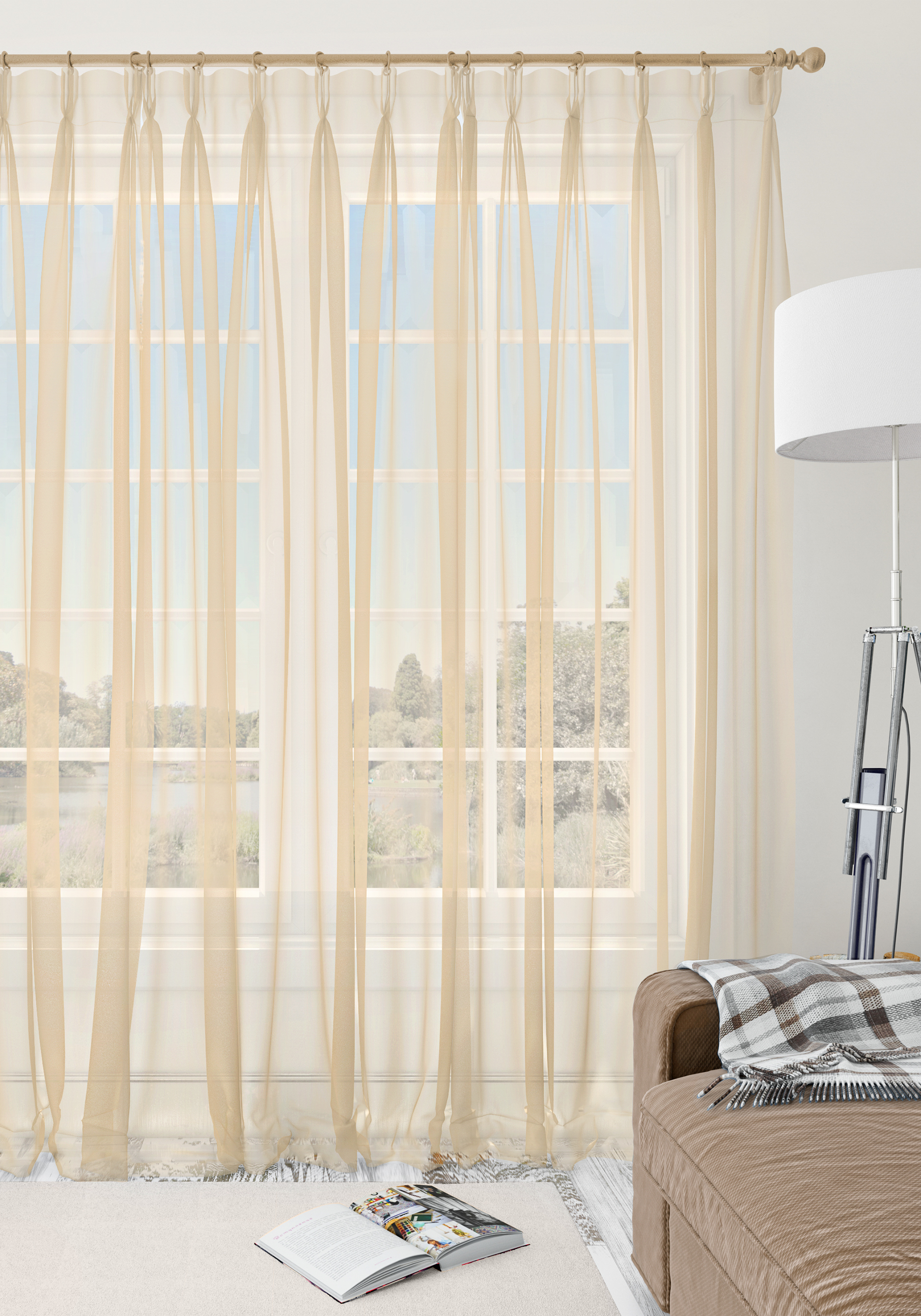 Тюль с мерцанием quotЗлата quot 2499₽