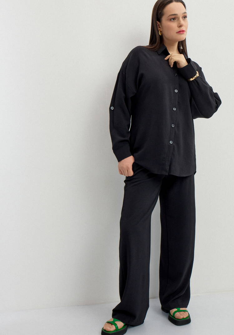 Брюки свободного кроя с боковыми карманами шир.  750, рис. 12