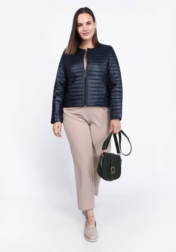 Куртка с карманами и горизонтальной стежкой шир.  750, рис. 23