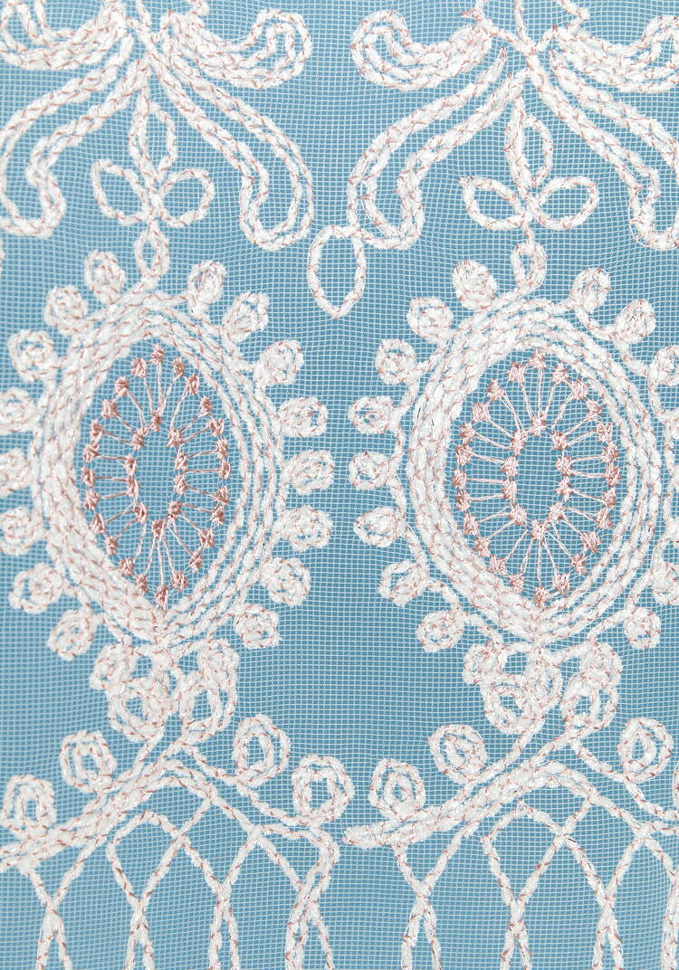 Тюль с вышивкой Адрия шир.  750, рис. 9