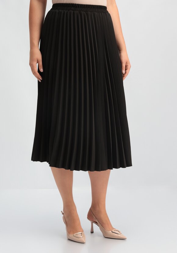 Юбка свободного кроя плиссированная шир.  580, рис. 12