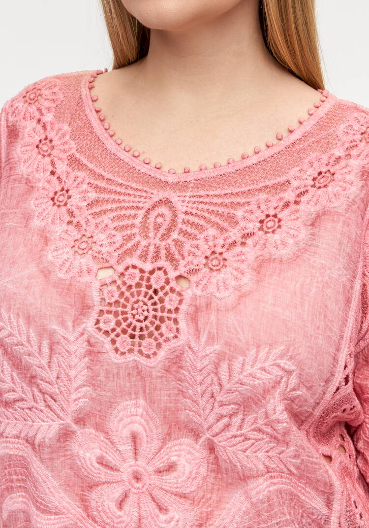 Блуза Ажурный флер шир.  750, рис. 29