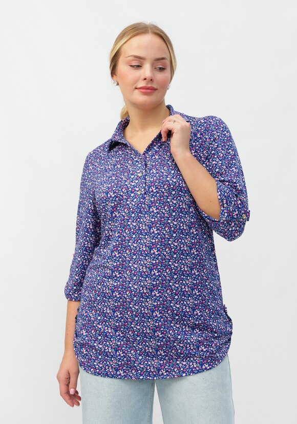Рубашка Лучия с принтом шир.  580, рис. 8