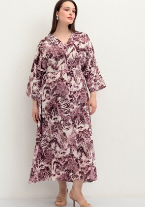 Платье на запах