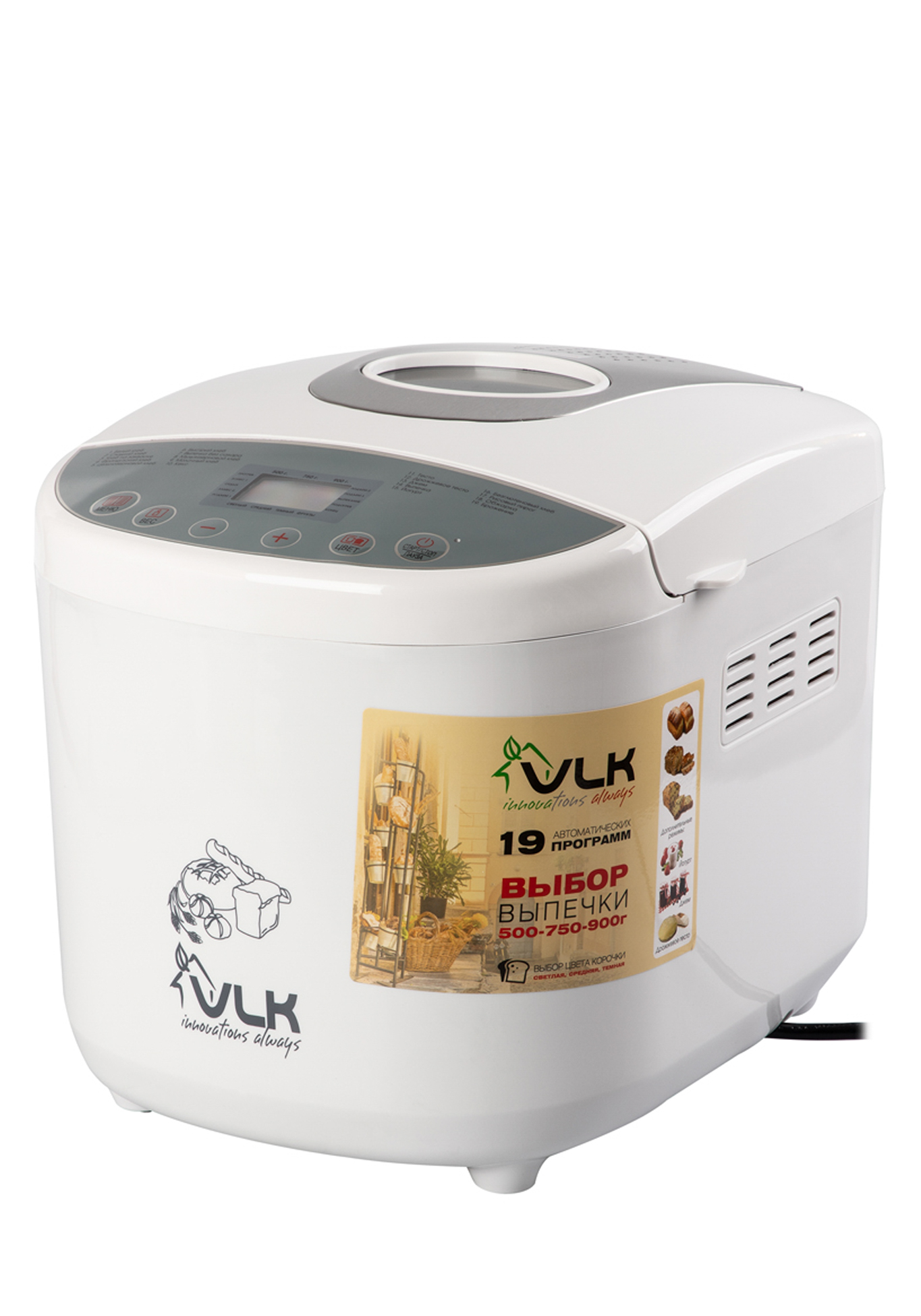 

Хлебопечь электрическая VLK Palermo 5200, Белый