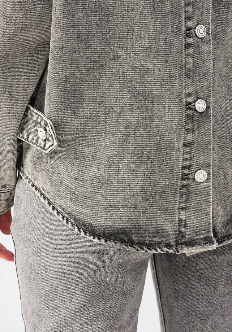 Куртка джинсовая Милена шир.  750, рис. 7