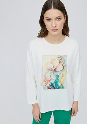 Лонгслив с принтом Флоренция