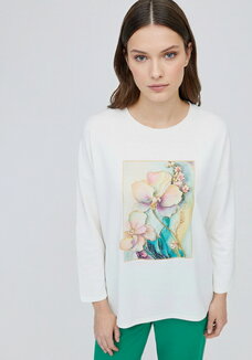 Лонгслив с принтом Флоренция