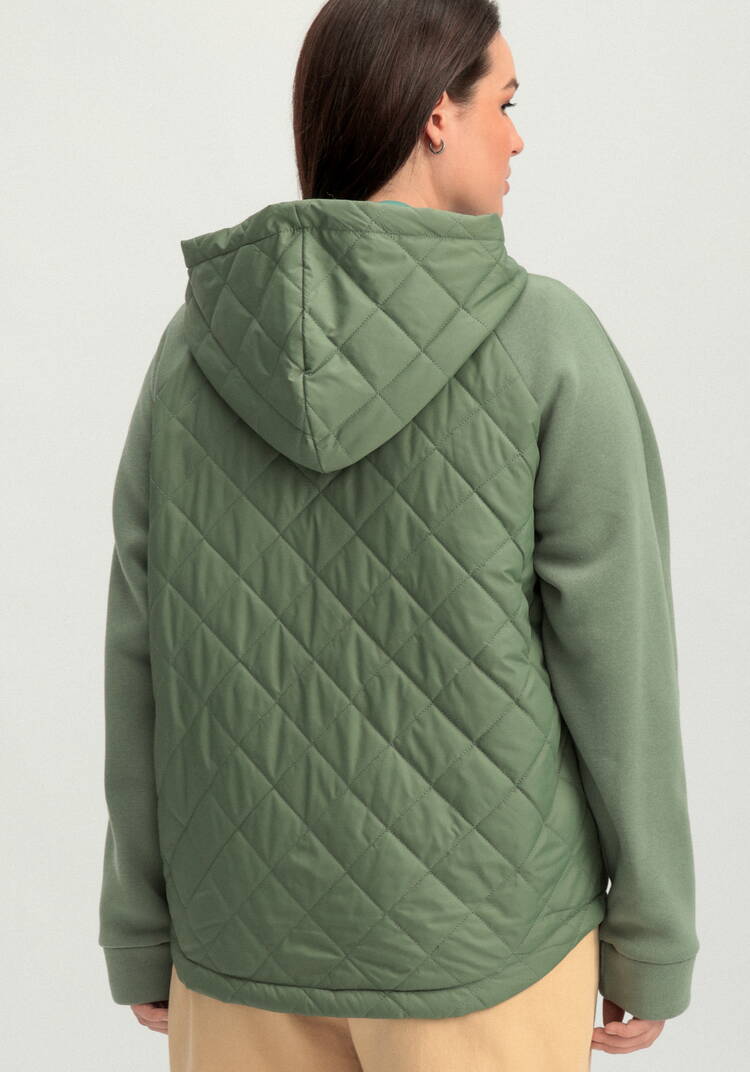 Толстовка с капюшоном и стежкой шир.  750, рис. 37