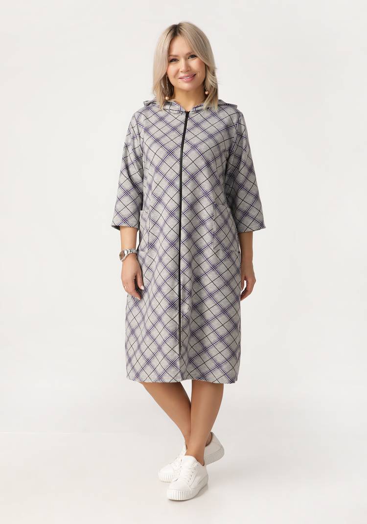 Халат женский с капюшоном Валентина шир.  750, рис. 7