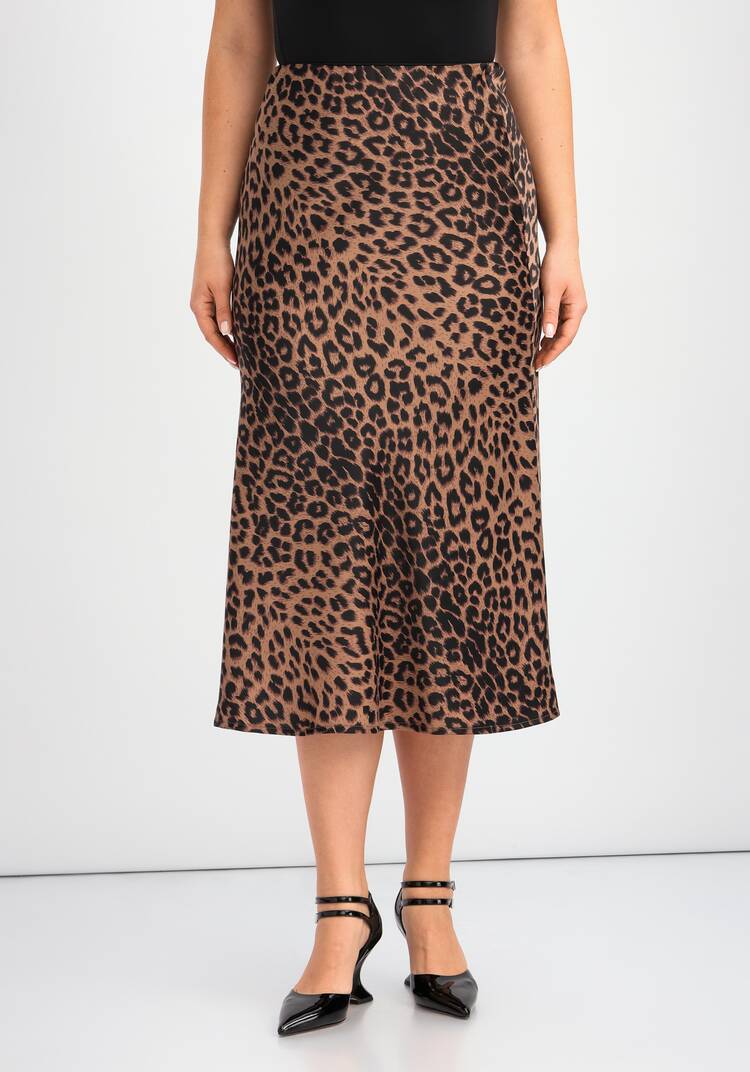 Юбка длины миди с шелком шир.  750, рис. 4