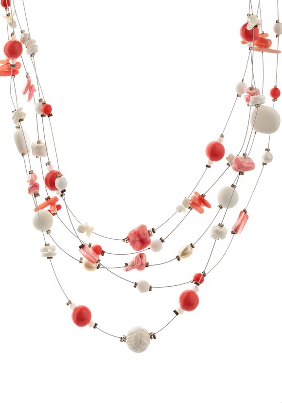 Колье Тропический рай шир.  580, рис. 1