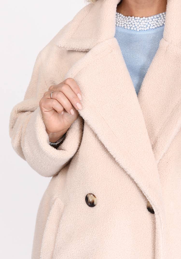 Шуба из эко-меха тедди шир.  750, рис. 12