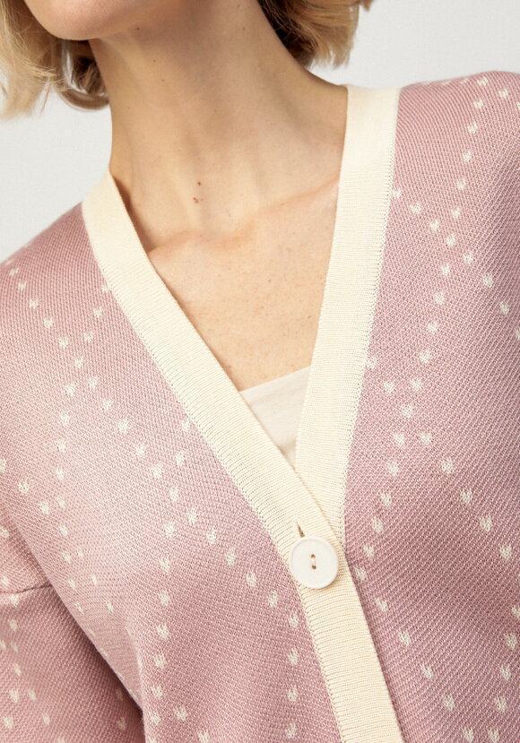 Кардиган с рисунком ромб шир.  580, рис. 14