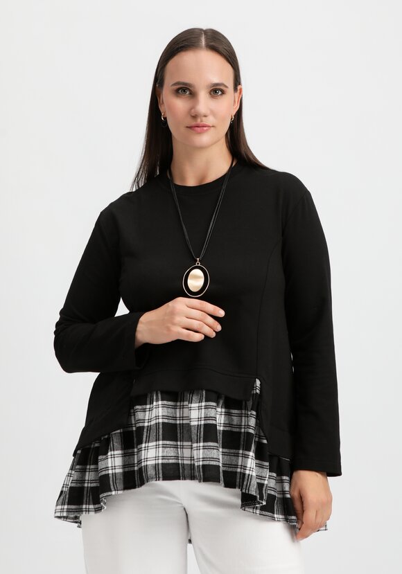 Туника многослойная свободного кроя шир.  580, рис. 15