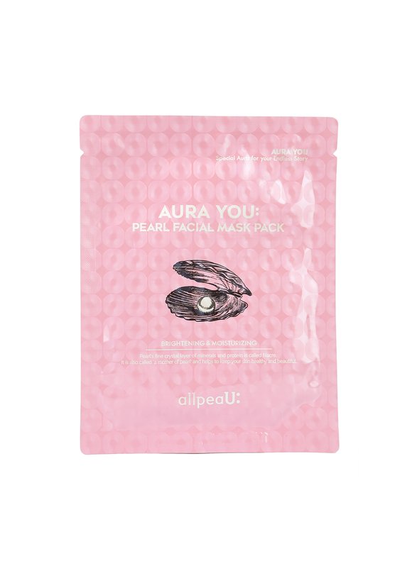 Маски омолаживающие с жемчугом,15 шт. шир.  580, рис. 1