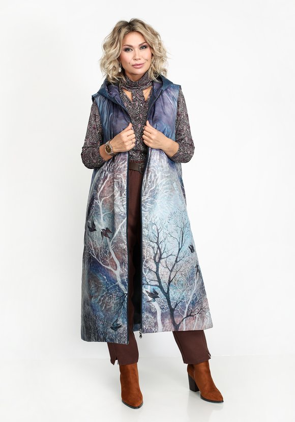 Жилет Живописный вид шир.  580, рис. 1