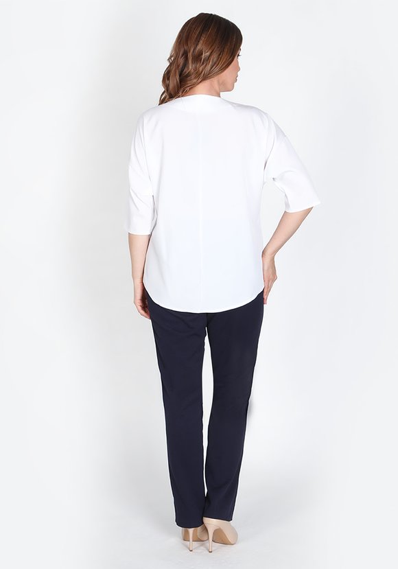 Туника Цветочный ноктюрн шир.  580, рис. 5