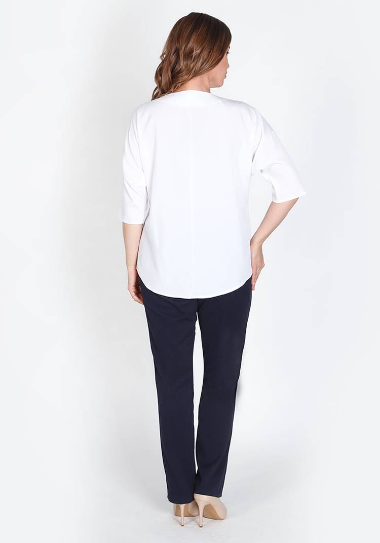 Туника Цветочный ноктюрн шир.  750, рис. 5