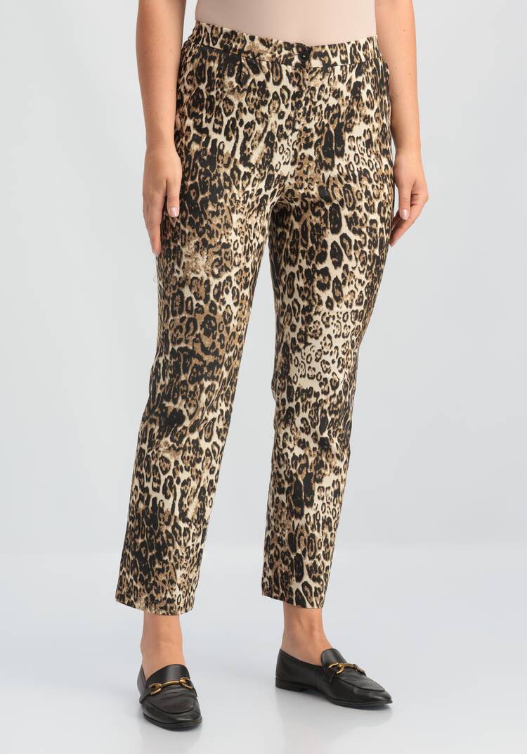 Брюки прямые с поясом на резинке по спинке шир.  750, рис. 12