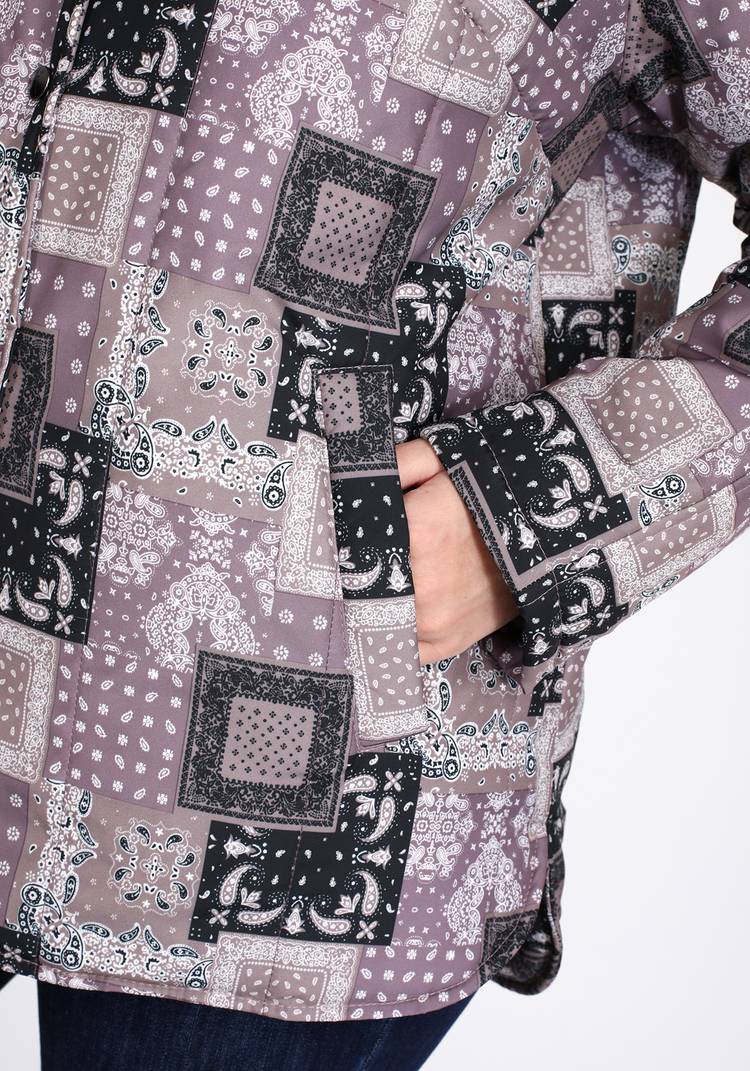 Куртка Оригинальный принт шир.  750, рис. 10