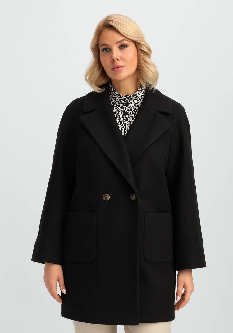 Пальто на подкладе однобортное шир.  750, рис. 27