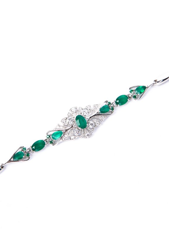 Браслет серебряный  Джулиана шир.  580, рис. 2