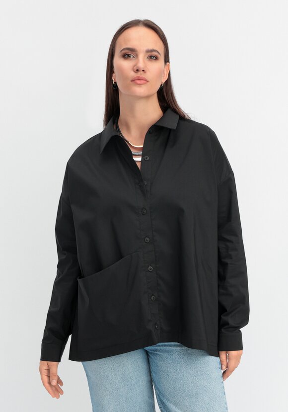 Рубашка с объемным карманом шир.  580, рис. 32