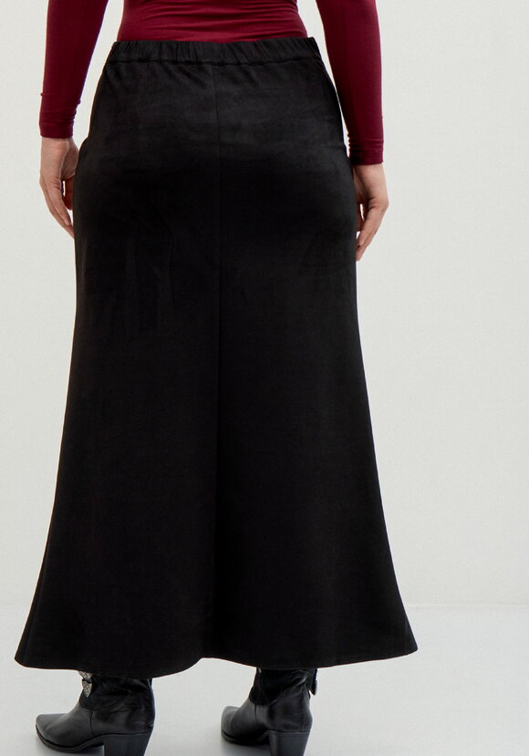 Юбка из экозамши на кокетке шир.  580, рис. 3