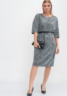 Платье с 3D мерцанием