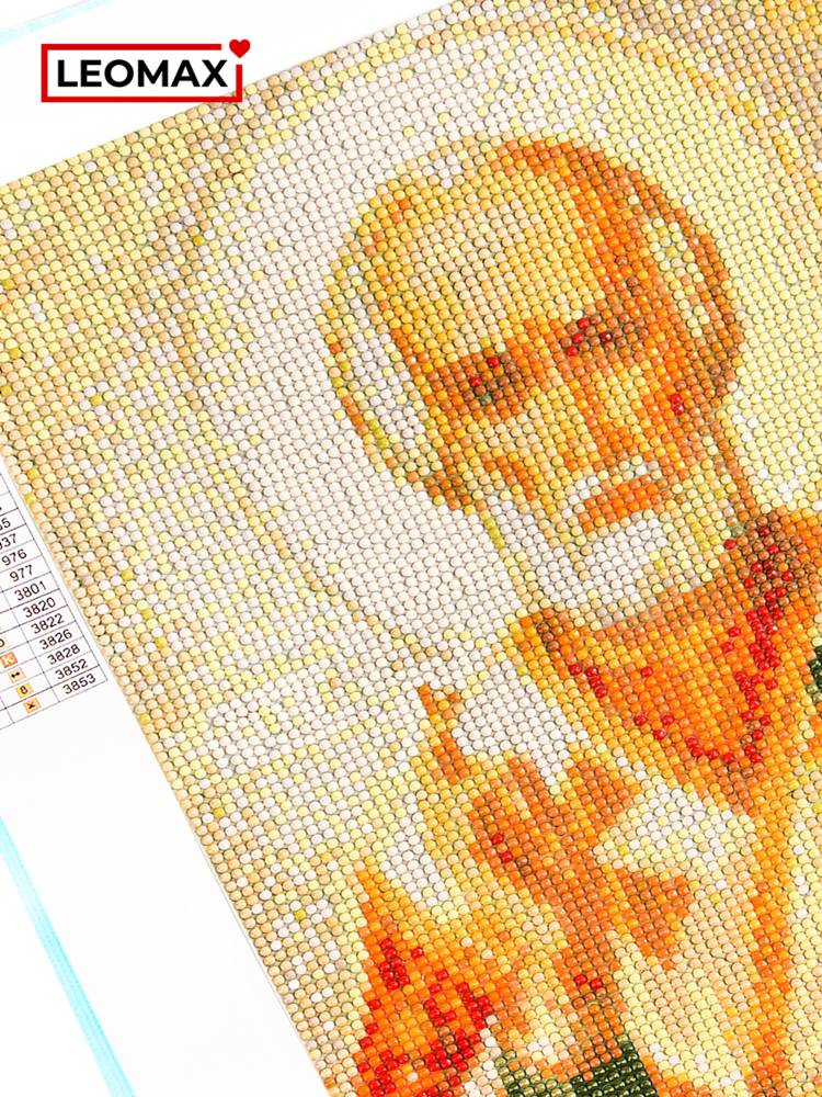 Алмазная мозаика с ликами святых шир.  750, рис. 16