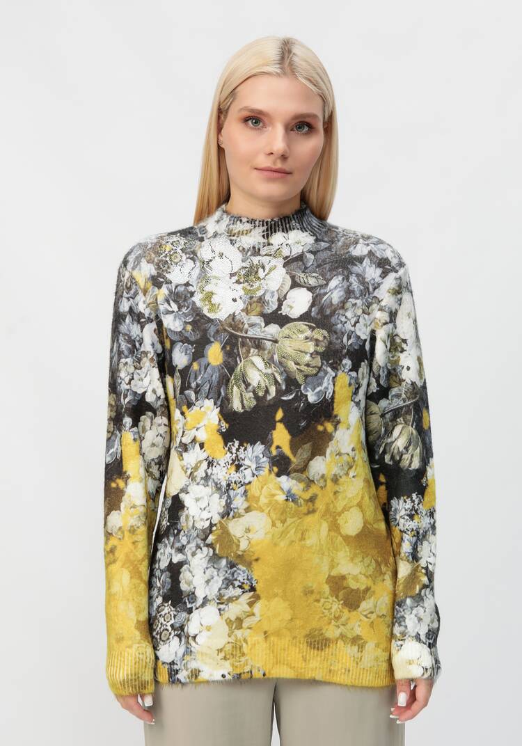 Водолазка Цветочная сказка шир.  750, рис. 16