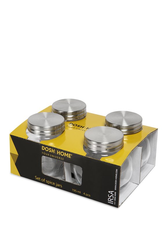DOSH HOME Набор емкостей для специй IRSA, 4шт шир.  580, рис. 2
