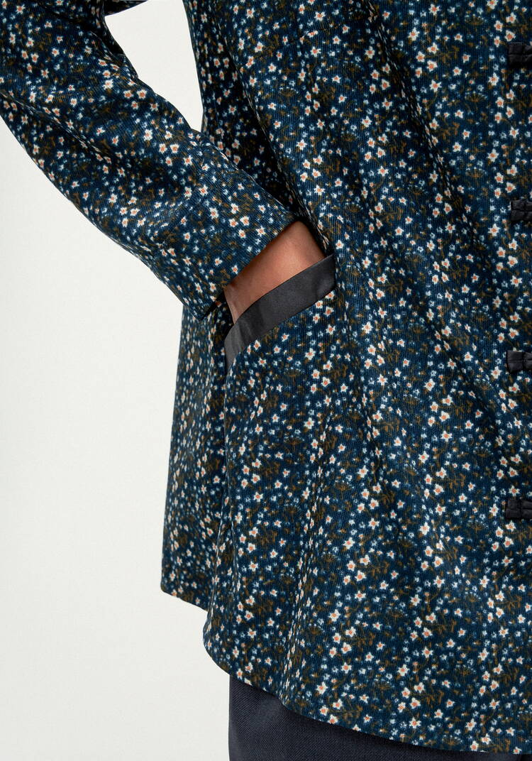 Блуза с оригинальными застежками шир.  750, рис. 15